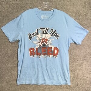 Fright Rags Dexter Men's XL Ltd. Edition Bowl Graphic Till You Bleed T Shirt Tee